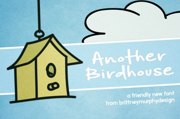Another Birdhouse: A Script Handwritten Font for Editorial Design