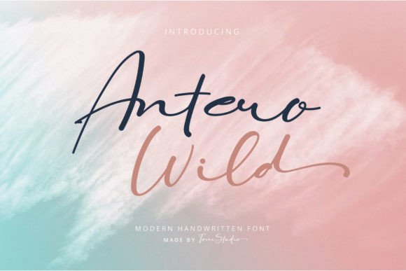 Antero Wild: A Font That Breathes Character into Editorial Design