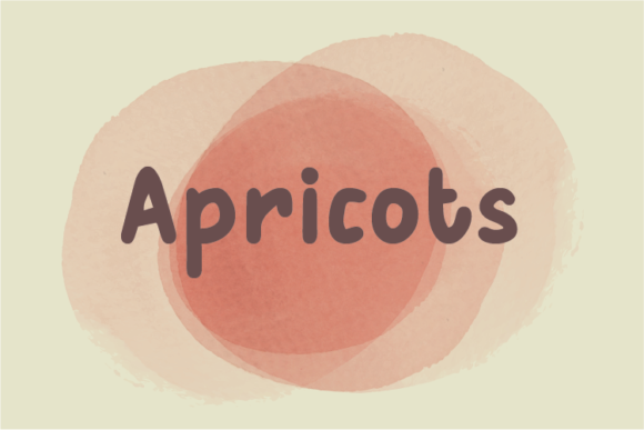 Apricots: A Script Handwritten Font for Creative Campaigns