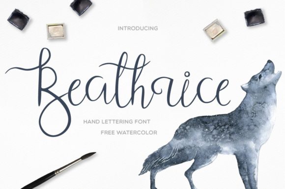 Beathrice: A Script Handwritten Font for Creative Branding and Design