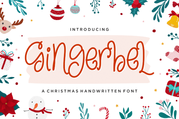 Gingerbel: A Script Handwritten Font for Editorial and Design Projects