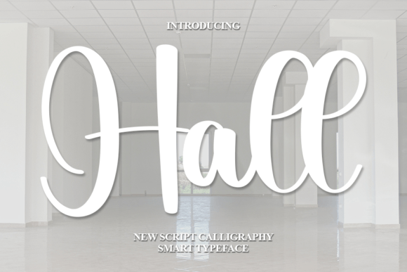 Hall: A Script Handwritten Font for Creative Campaigns