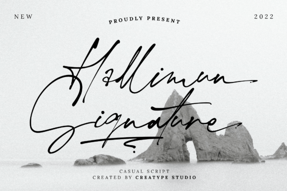 Hallimun Signature: A Font for Timeless Editorial Design