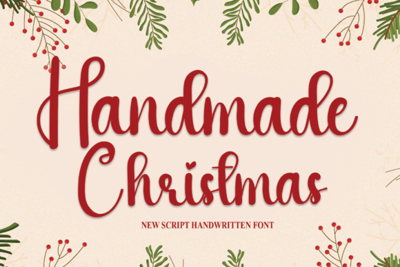 Handmade Christmas: The Font That Elevates Your Campaigns