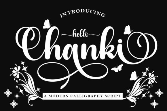 Hello Chanki: A Script Handwritten Font for Classy Branding and Elegant Design
