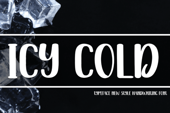 Icy Cold: A Versatile Script Font for Editorial Design