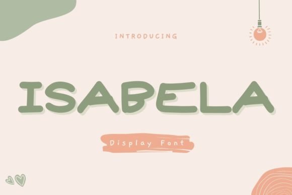 Isabela: A Script Handwritten Font for Editorial Design and Creative Expression