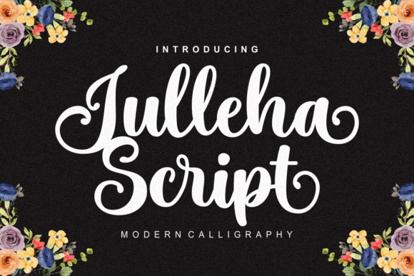 Julleha: A Timeless Script Handwritten Font for Designers