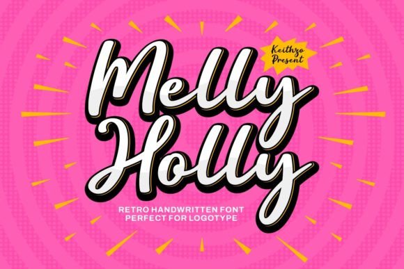Melly Holly: A Script Handwritten Font for Creative Campaigns