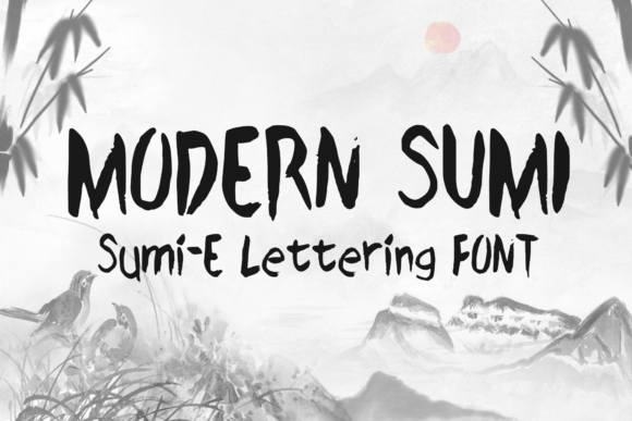 Modern Sumi: A Font That Breathes Life Into Editorial Design
