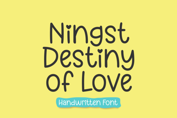Ningst Destiny of Love for Editorial Design and Creative Branding