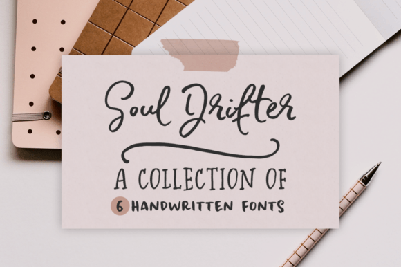 Soul Drifter: A Script Handwritten Font for Creative Product Design