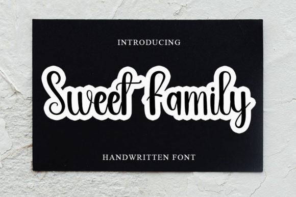 Sweet Family Font for Editorial Design and Creative Branding