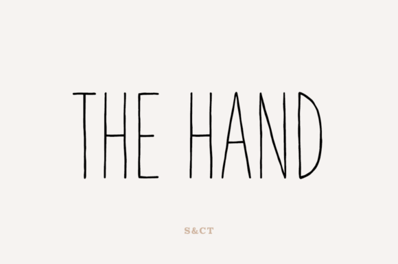 The Hand: A Versatile Script Font for Modern Web Design