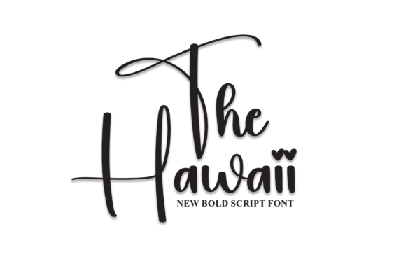 The Hawaii: A Timeless Script Font for Branding and Design