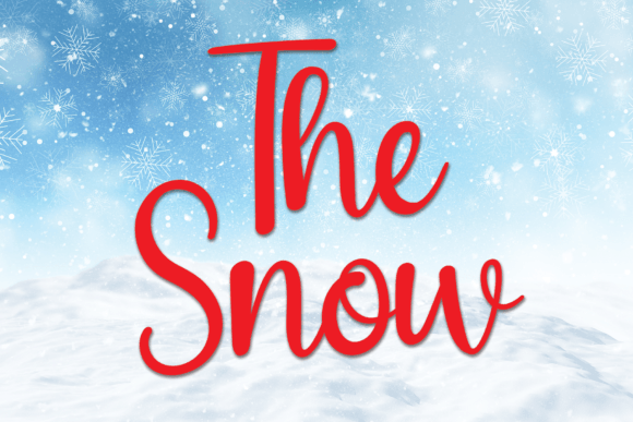 The Snow: A Script Handwritten Font for Warm, Engaging Brand Campaigns